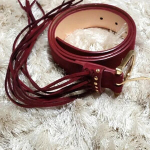 Nine west leather belt